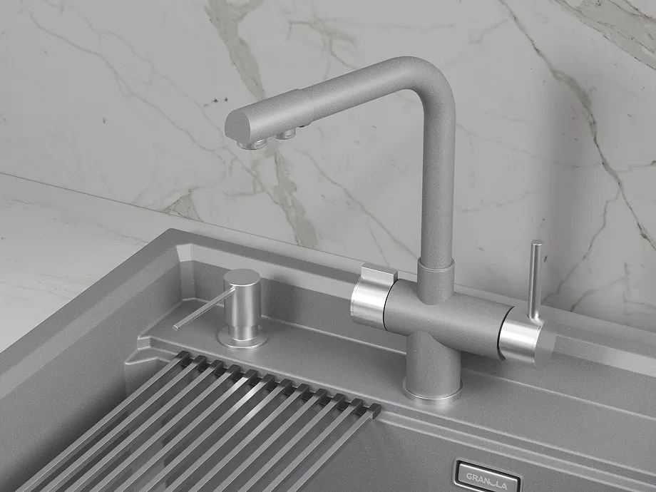 5008, АЛЮМИНИУМ, СМЕСИТЕЛЬ КУХОННЫЙ