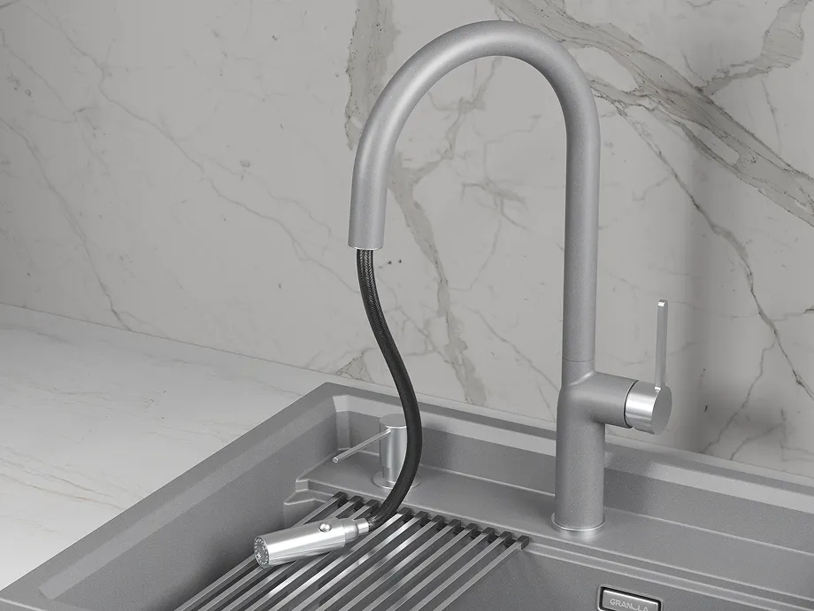 9010, АЛЮМИНИУМ, СМЕСИТЕЛЬ КУХОННЫЙ